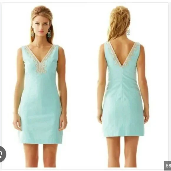 Lilly Pulitzer Bentley Shift Dress Size 6 EUC - Picture 1 of 6